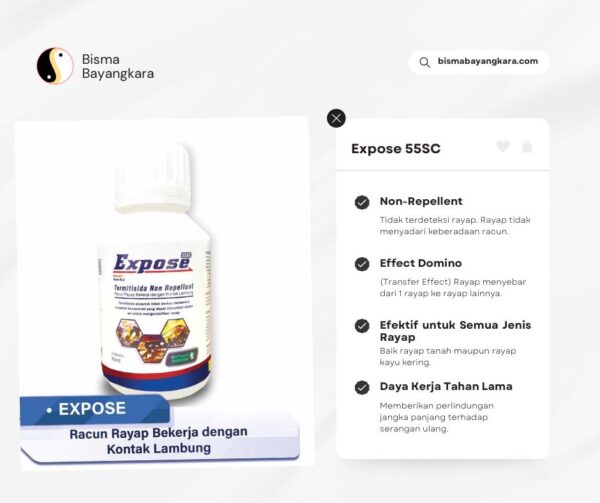 expose 55sc anti rayap Expose 55SC: Termitisida Non-Repellent