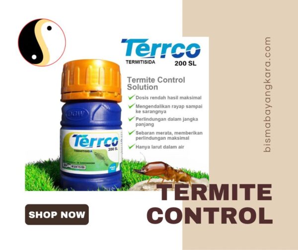 Terrco 200 SL Termitisida – Solusi Ampuh Anti Rayap Hingga ke Sarang